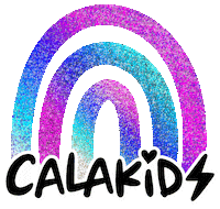 Logo Rainbow Sticker by Calakids Boutique