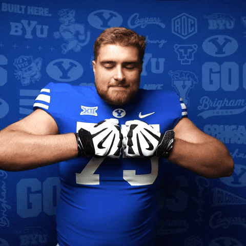 College Football Go Cougs GIF by BYU Cougars