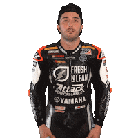 Happy Josh Herrin Sticker by MotoAmerica