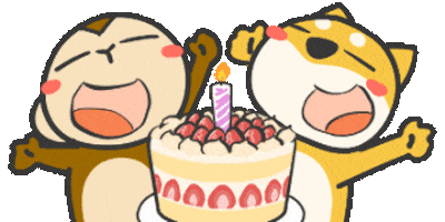 Happy Birthday Sticker