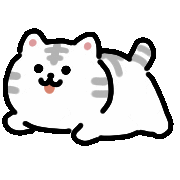 Happy White Tiger Sticker by kupaberu
