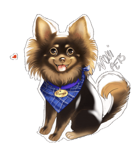 Happy Dog Sticker