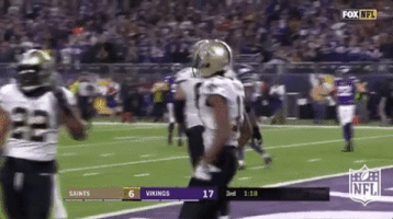 new orleans saints football GIF by NFL