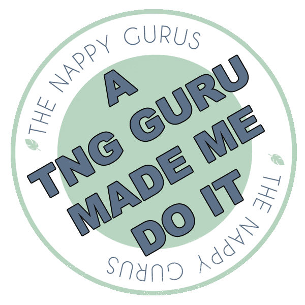 Made Me Do It Cloth Sticker by The Nappy Gurus