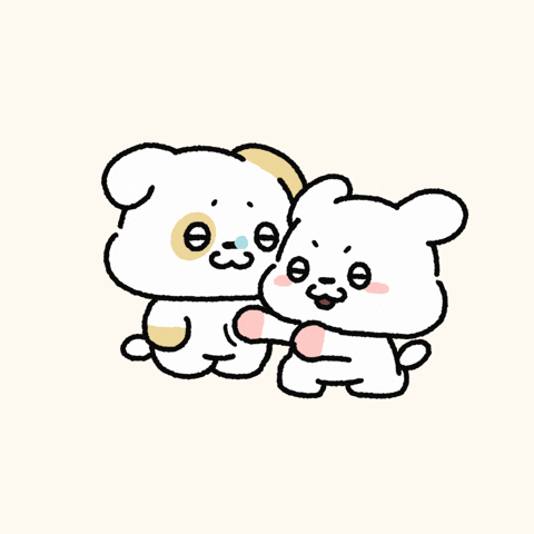 Couple 강아지 GIF