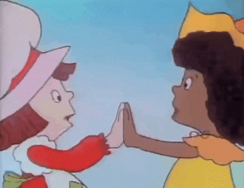 Best Friends Thank You GIF by Strawberry Shortcake