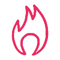 Fire Rebel Sticker by Rebelicious