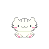Cat Pixel Sticker