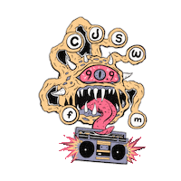 Dnd Sticker by CJSW 90.9fm
