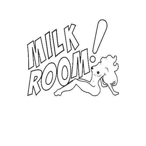 Milkroom giphygifmaker Sticker