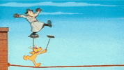 inspector gadget tightrope GIF