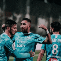 Happy Dimitri Payet GIF by Olympique de Marseille