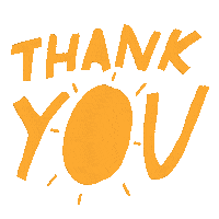 Thanks Thank You Sticker by Garden24