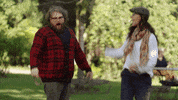 Hi 5 Cheering GIF by The Traitors Australia
