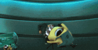 Shocked Minions GIF