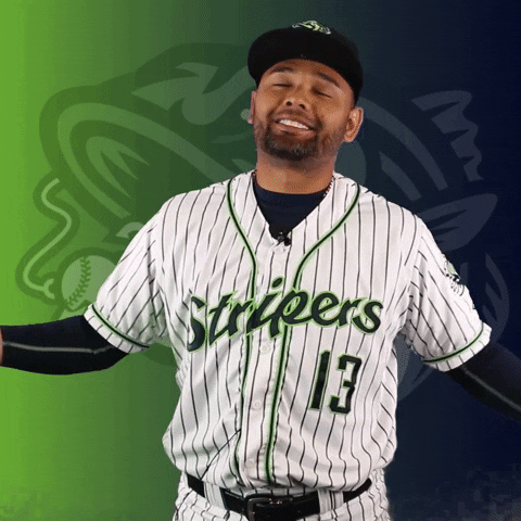 GoStripers ugh blanco gwinnett stripers GIF