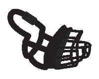 Dog Training Muzzle Sticker by Red Beard