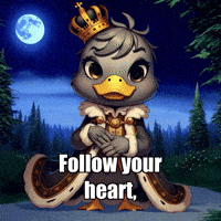 Follow Your Heart Love GIF by sirduckbeth