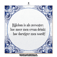Humor Wijsheid Sticker by Tegelspreuken.nl