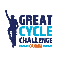 Gcccan Sticker by Great Cycle Challenge Canada