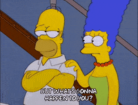 homer simpson fear GIF