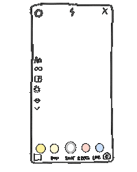 Phone Camera Sticker