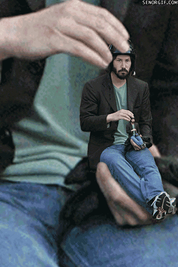 keanu reeves inception GIF by Cheezburger