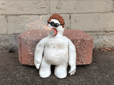 odewilliesfunkybunch giphyupload fire pop explosion GIF