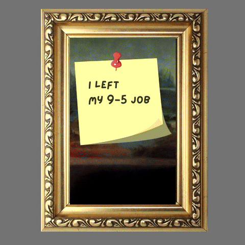 Happy Mona Lisa GIF by FlySMarketing.com