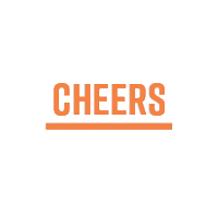 Happy Hour Cheers Sticker by Brown Sugar Bourbon