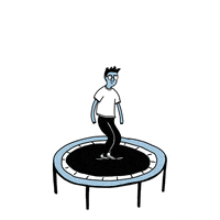 gritx fun health wellness jumping GIF