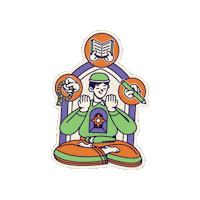 On The Way Sticker Sticker