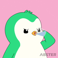 Angry Penguin GIF by Abster