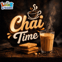 Tea Time Relax GIF by Lucas and Friends by RV AppStudios