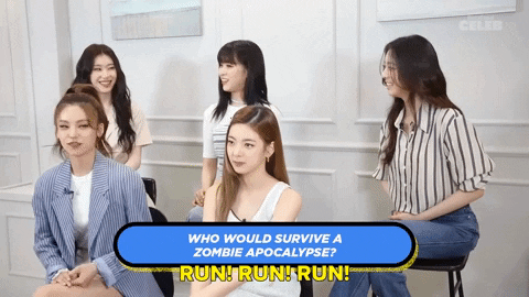 K-Pop Run GIF by BuzzFeed