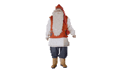 Santa Claus Christmas Sticker by The Elves!