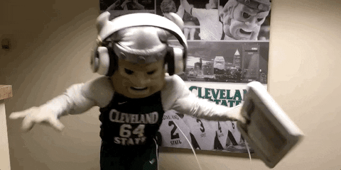 cle_state giphyupload dancing iphone vikings GIF