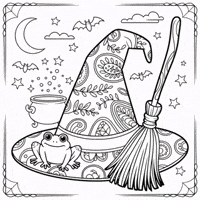 Halloween Frog GIF by Chromabook