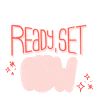 Ready Set Glow Sticker by bgglow