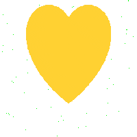 Heart Bouncing Sticker by YellowHeartTix