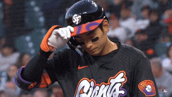 Cap Off Good Hair GIF by San Francisco Giants