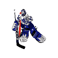 bonejackdesigns hockey goalie bone jack designs Sticker