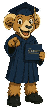 Uri Sticker by University of Rhode Island