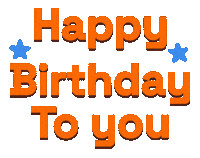 Happy Birthday Indian Sticker