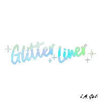 Glitter Eyeliner Sticker by L.A. Girl