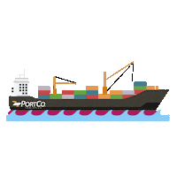 Portco Sticker by PortCo. Transp Internacionais