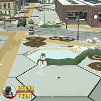 New Year Snow GIF by SecondFront