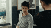 Excited Ben Whishaw GIF by MUBI