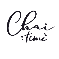 UnnatiR text black tea indian Sticker