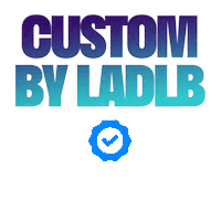 latelierdelabasket shoes custom airforce1 ladlb Sticker